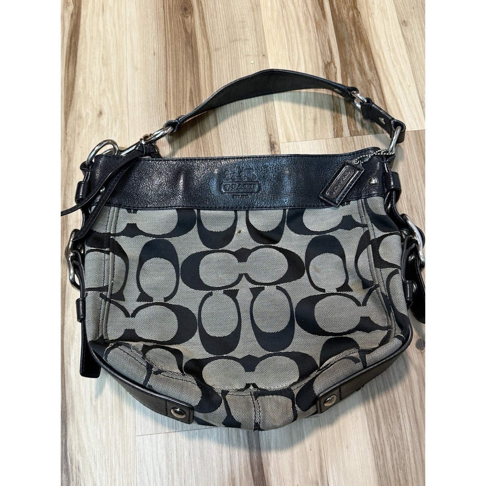 Coach Zoe Signature Hobo Bag Vintage Y2K
